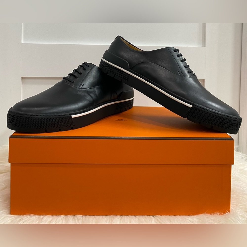 Hermes SAXO OXFORD SHOE (NEW) Size 42